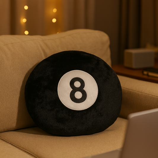 8 BALL PILLOW